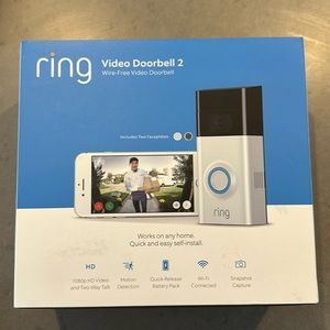 Brand new Ring Video doorbell 2